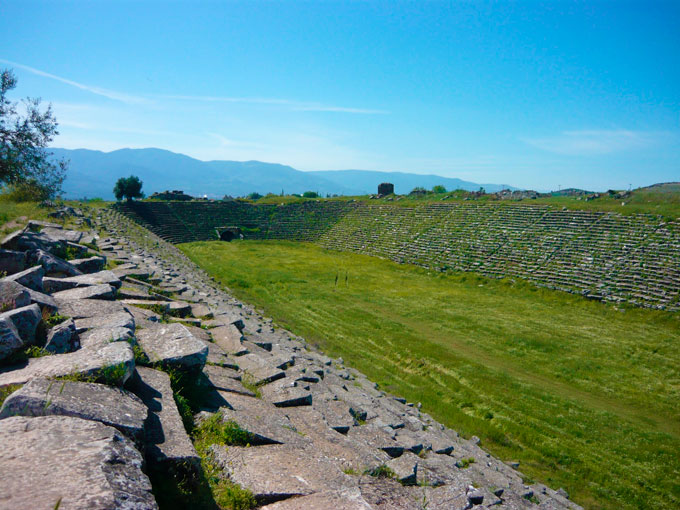 afrodisias antik kenti stadyum