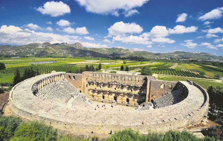 Aspendos Antik Kenti Tarihçesi, Bölümleri, Nerede, Ziyaret Saatleri, Giriş Ücreti