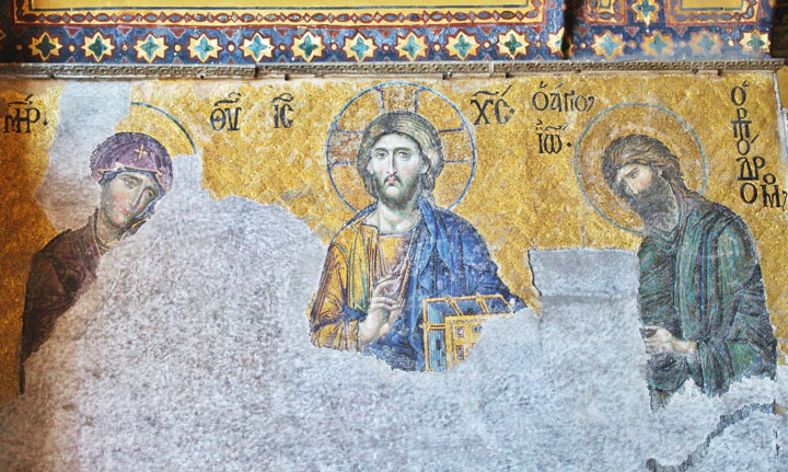 ayasofya deisis mozaigi