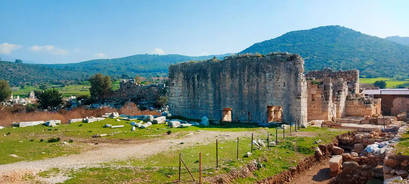patara antik kenti nero hamami